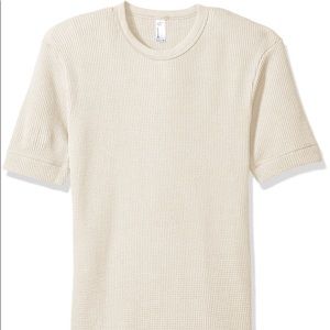 American Apparel- Waffle Knit S/S Tee